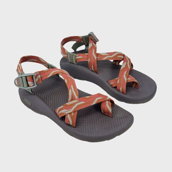 Chaco Z/2 Womens Sandals Orange Rapid Pro Adjustable Strap Hiking Outdoor US 7 - Picture 1 of 8